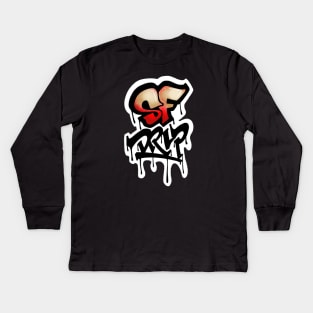 SF Drip Kids Long Sleeve T-Shirt